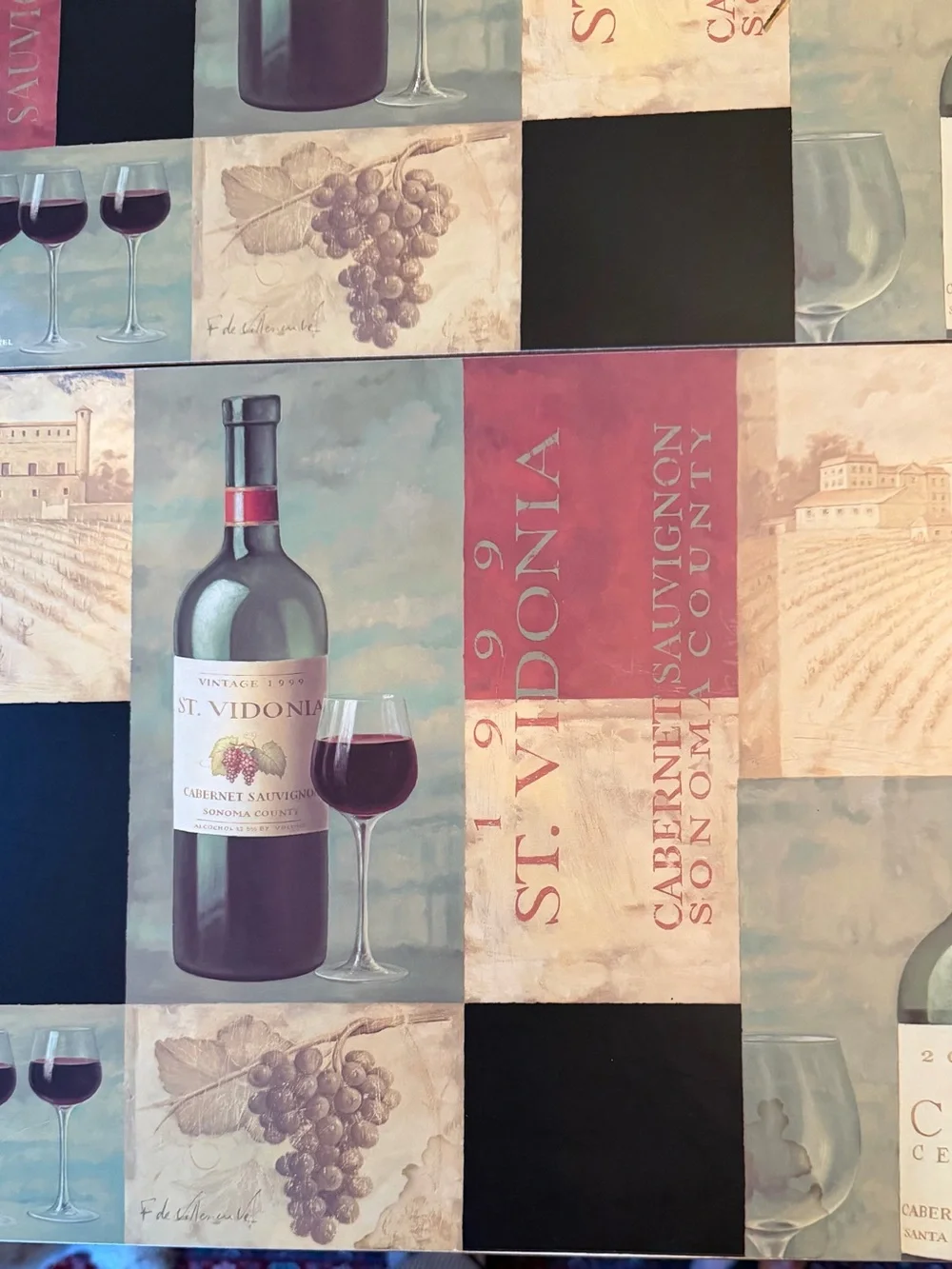N/A set wine